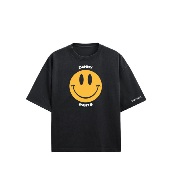 DANNY RANTS - SMILEY HEAVY TEE Thumbnail